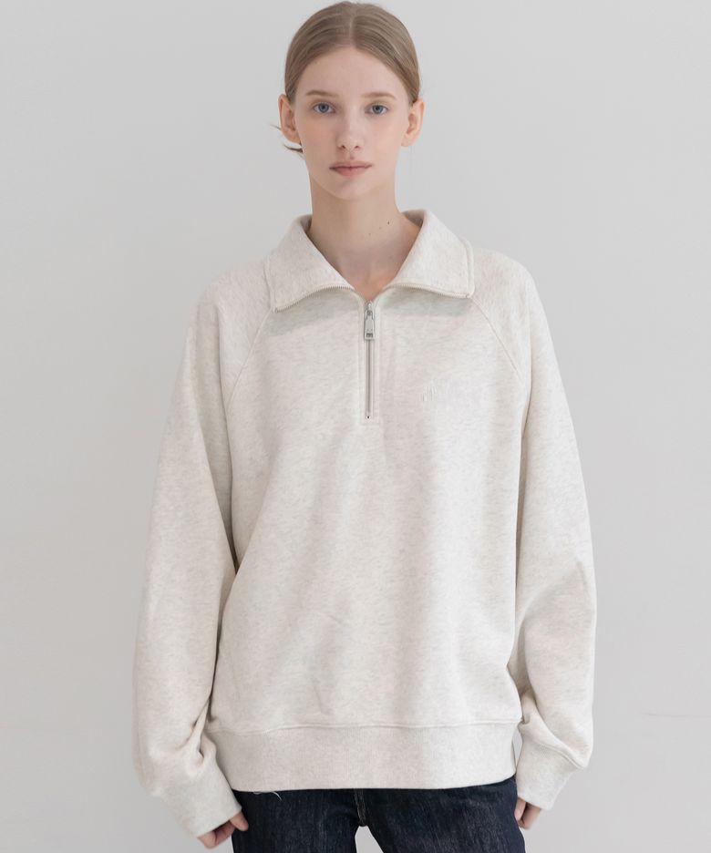 Logo half zip-up_2color