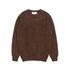Shaggy Dog Crew Neck Sweater - Coffee