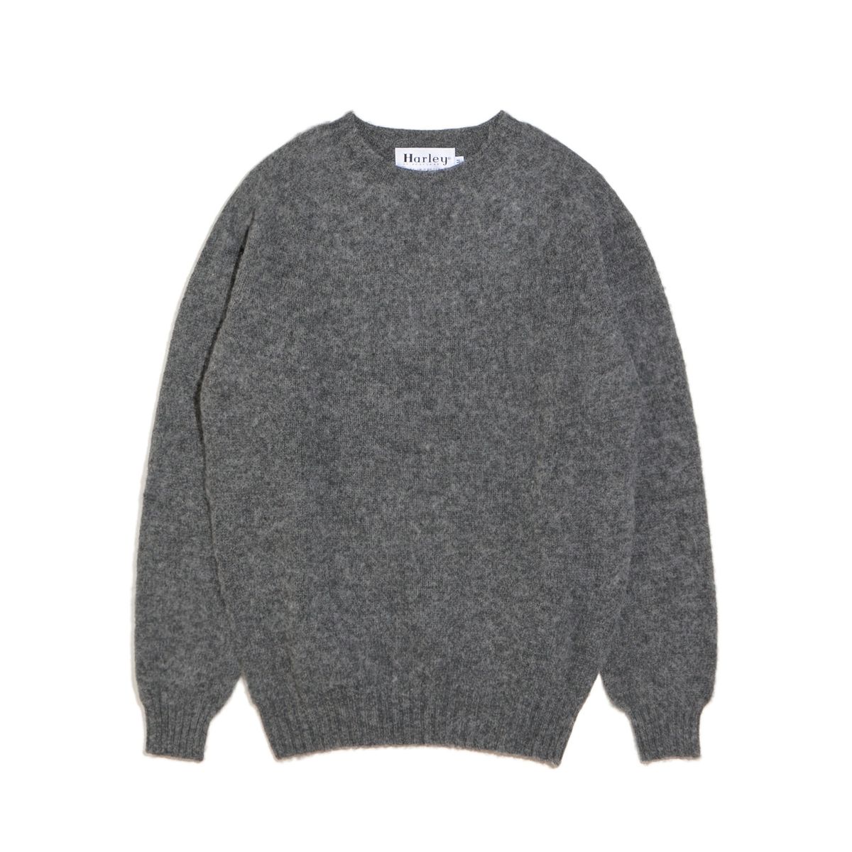 할리 오브 스코틀랜드(HARLEY OF SCOTLAND) Shaggy Dog Crew Neck Sweater - Oxford