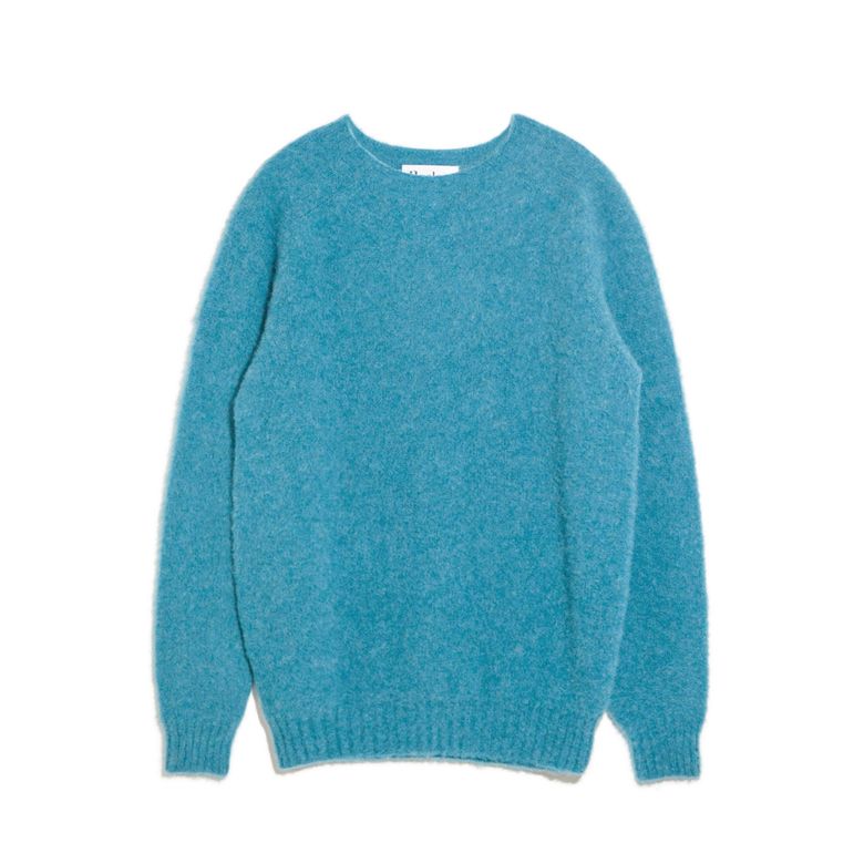 Shaggy Dog Crew Neck Sweater - Pennan Bay