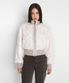 FUR ZIP UP JACKET_IVORY