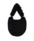 TWO WAY FUR BAG_BLACK