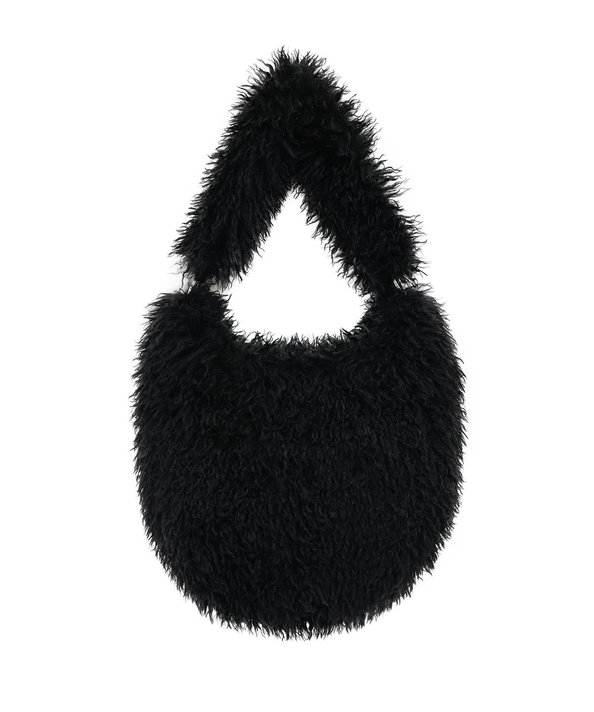 샌드릭(SANDRIC) TWO WAY FUR BAG_BLACK