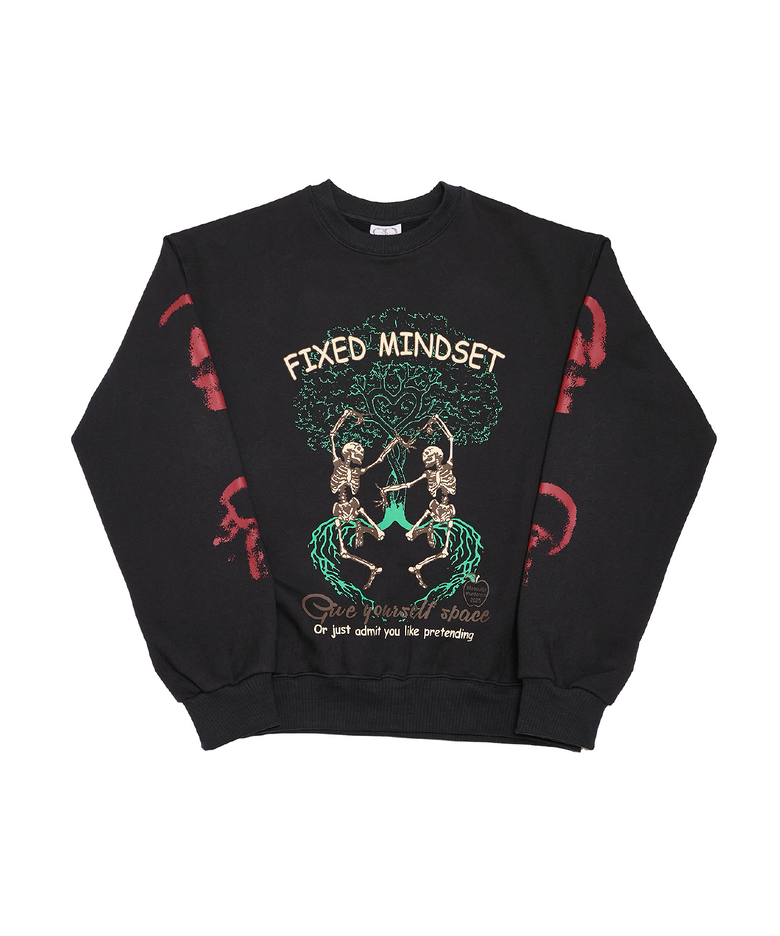 FIXED MINDSET Give yourself space SWEATSHIRT