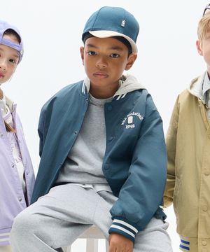 베이직 바시티점퍼(K243JP020P) 터키 블루