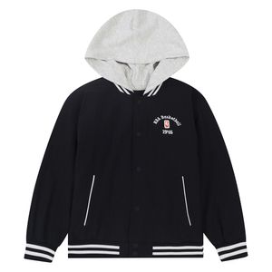 베이직 바시티점퍼(K243JP020P) 블랙