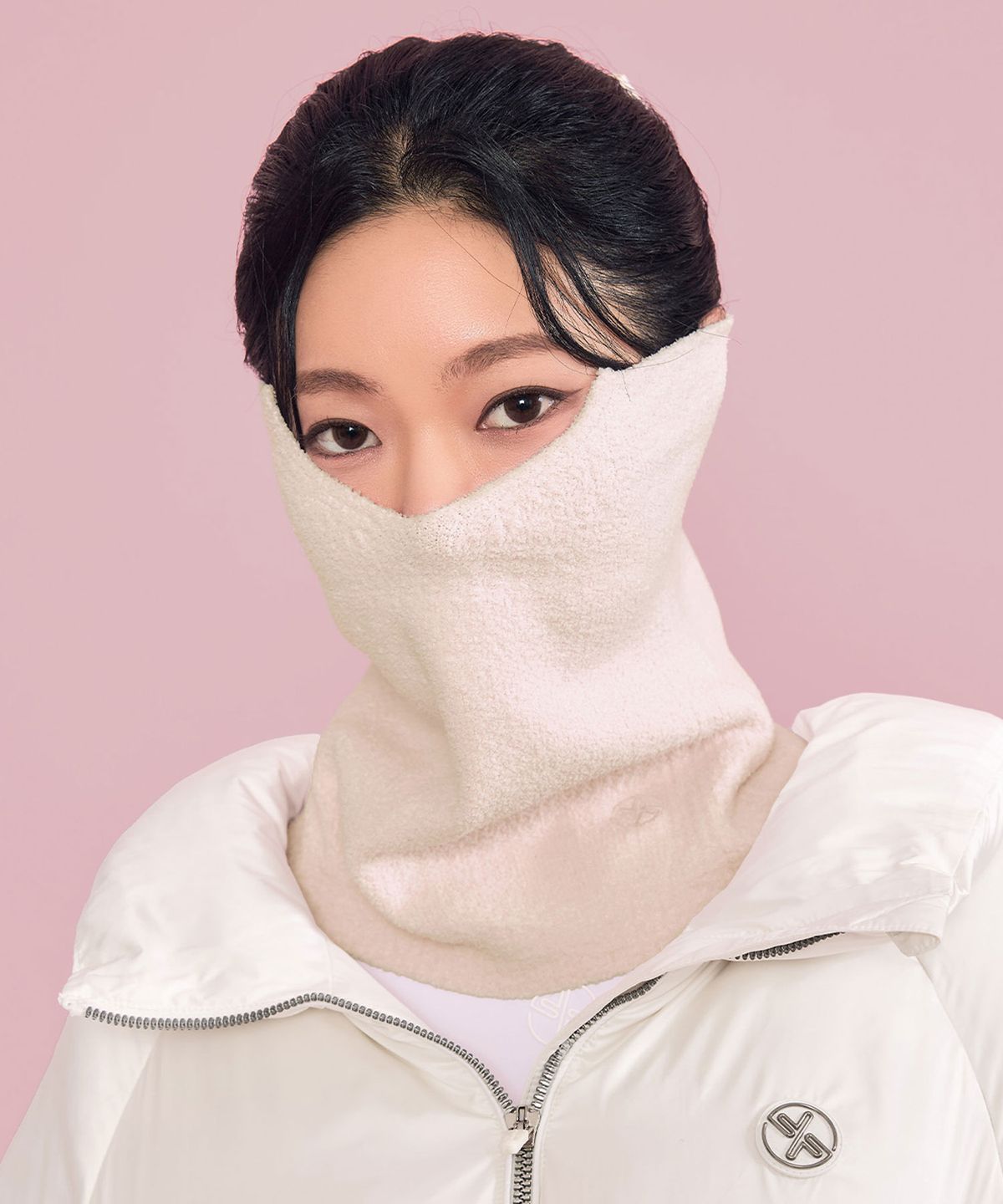 젝시믹스(XEXYMIX) 풀커버 니트 넥 워머 XUK4AZ1707