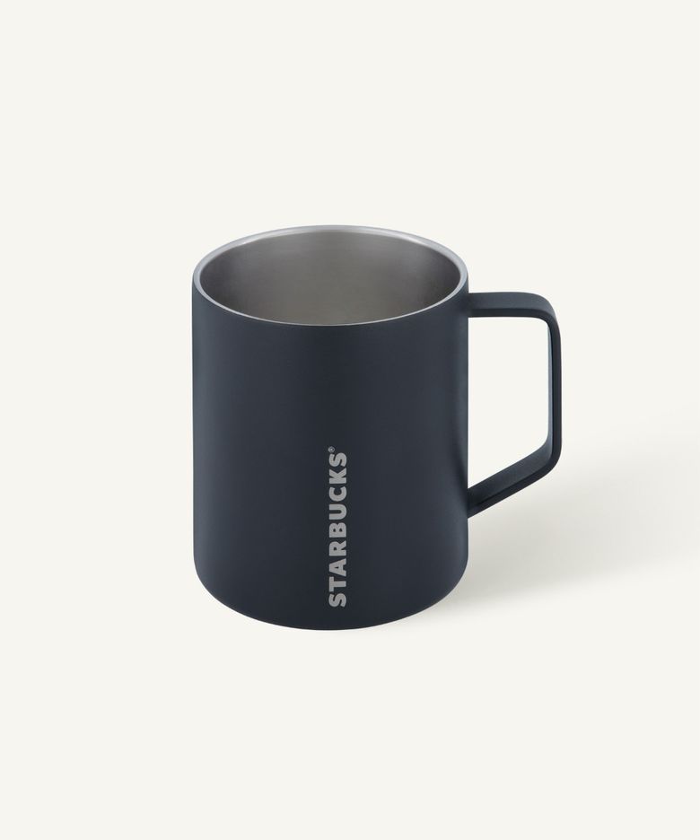 SS 블랙 데비 머그 414ml