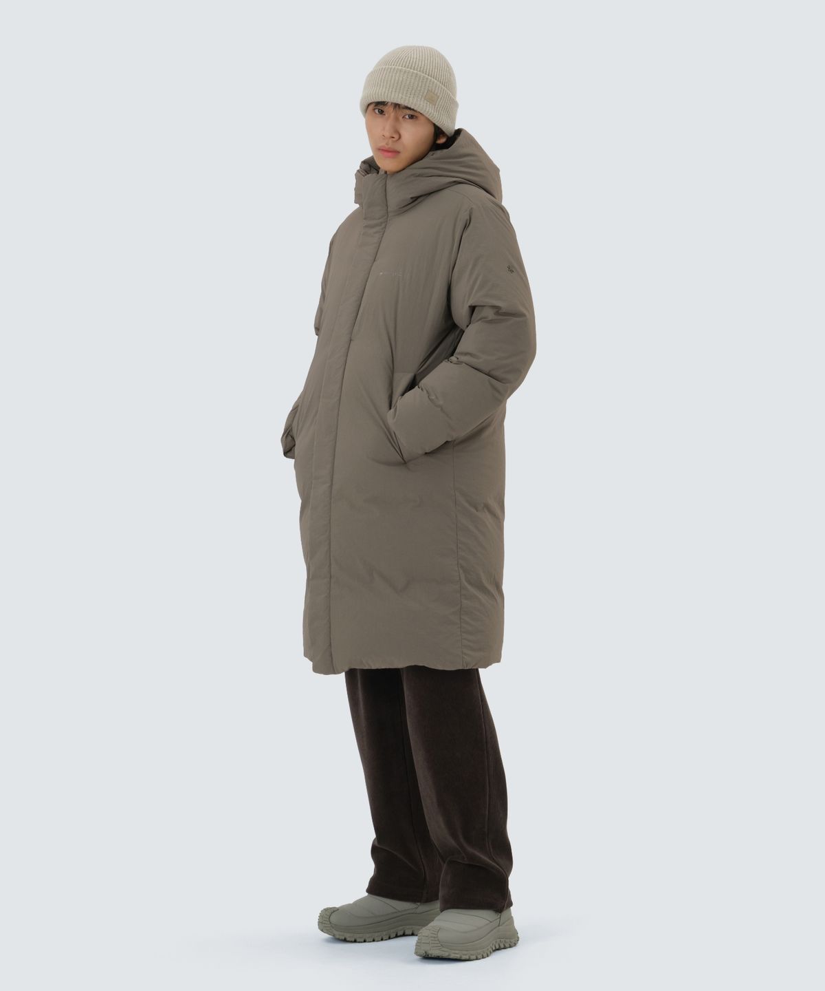 스노우피크 어패럴(SNOWPEAK APPAREL) 시티캠퍼 롱 다운 자켓 (S25WMGDJ66) Dark Khaki