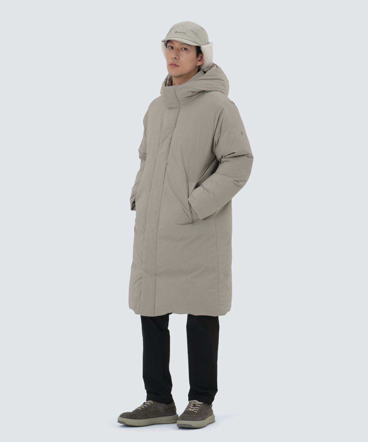 스노우피크 어패럴(SNOWPEAK APPAREL) 시티캠퍼 롱 다운 자켓 (S25WMGDJ66) Fog Gray