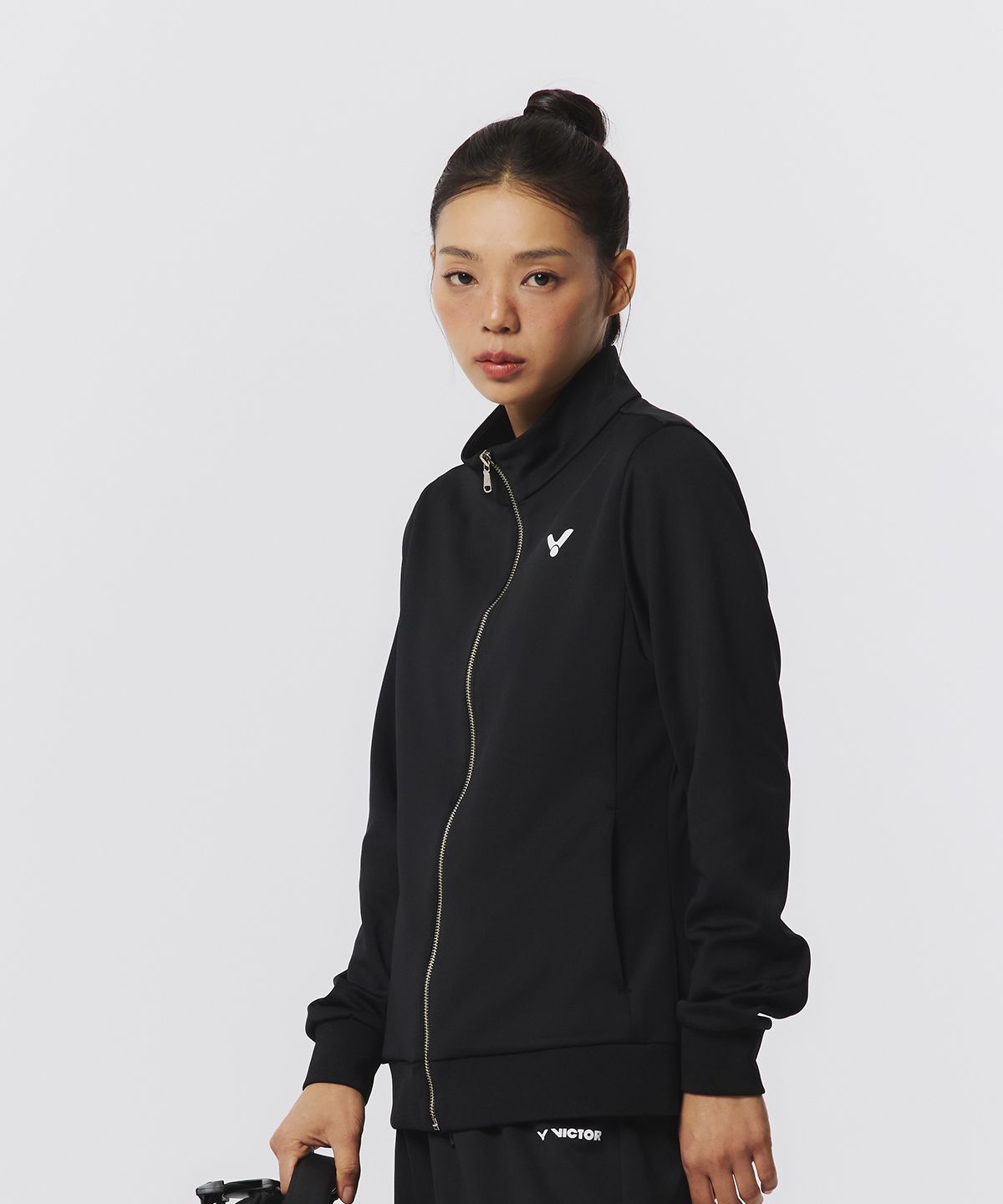 빅터(VICTOR) PROSLIM ZIP-UP 배드민턴 여성 집업 (VT25CJK001F)