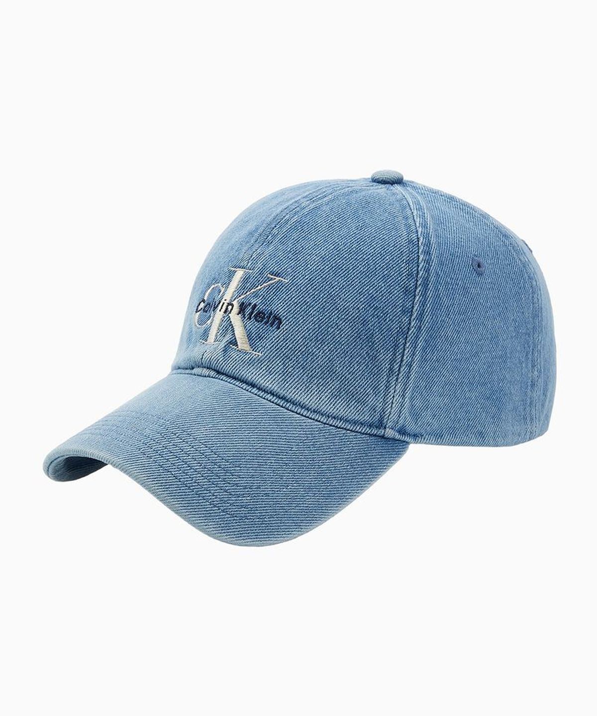캘빈클라인 진(CALVIN KLEIN JEANS) CKJ 모노그램 데님 엠브로이더리 볼캡 4G5007G VHJ