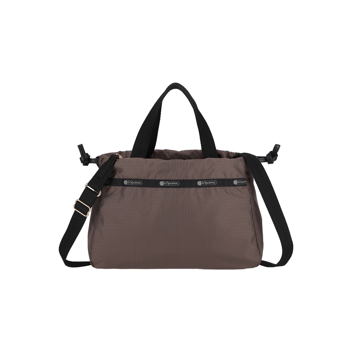 레스포색(LESPORTSAC) 클래식 시티 드로우스트링 업타운 다크초코 크로스백  [1084.LC97]