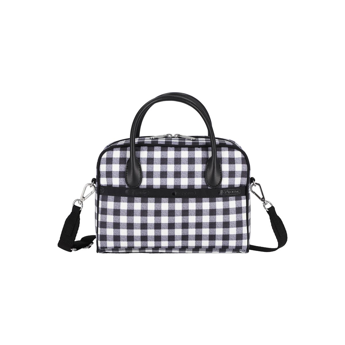 레스포색(LESPORTSAC) 클래식 스퀘어 업타운 깅엄 크로스백 [1082.LC98]