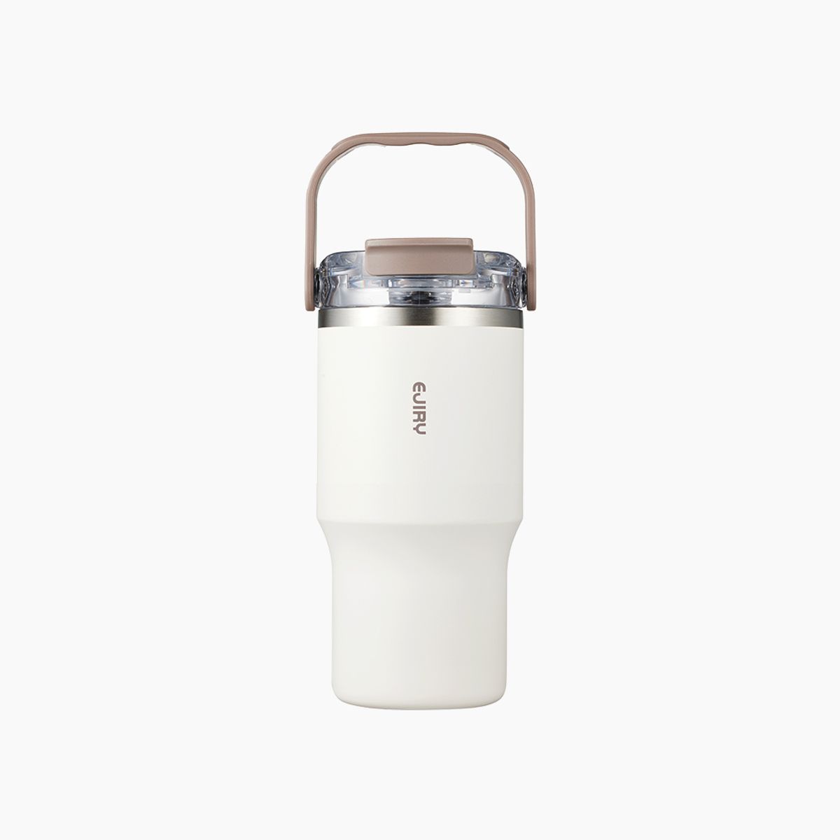 에지리(EJIRY) 토트 텀블러 600ml (아이보리)