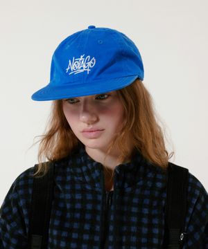 NOI1775 그래피티 로고 스냅백 (블루)