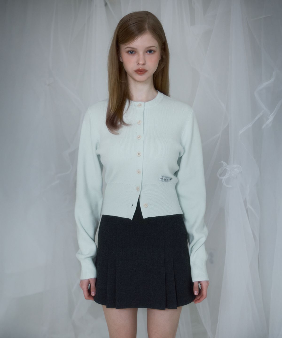 로제프란츠(ROSEFRANTZ) Soft Nut Button Cardigan [Mint]