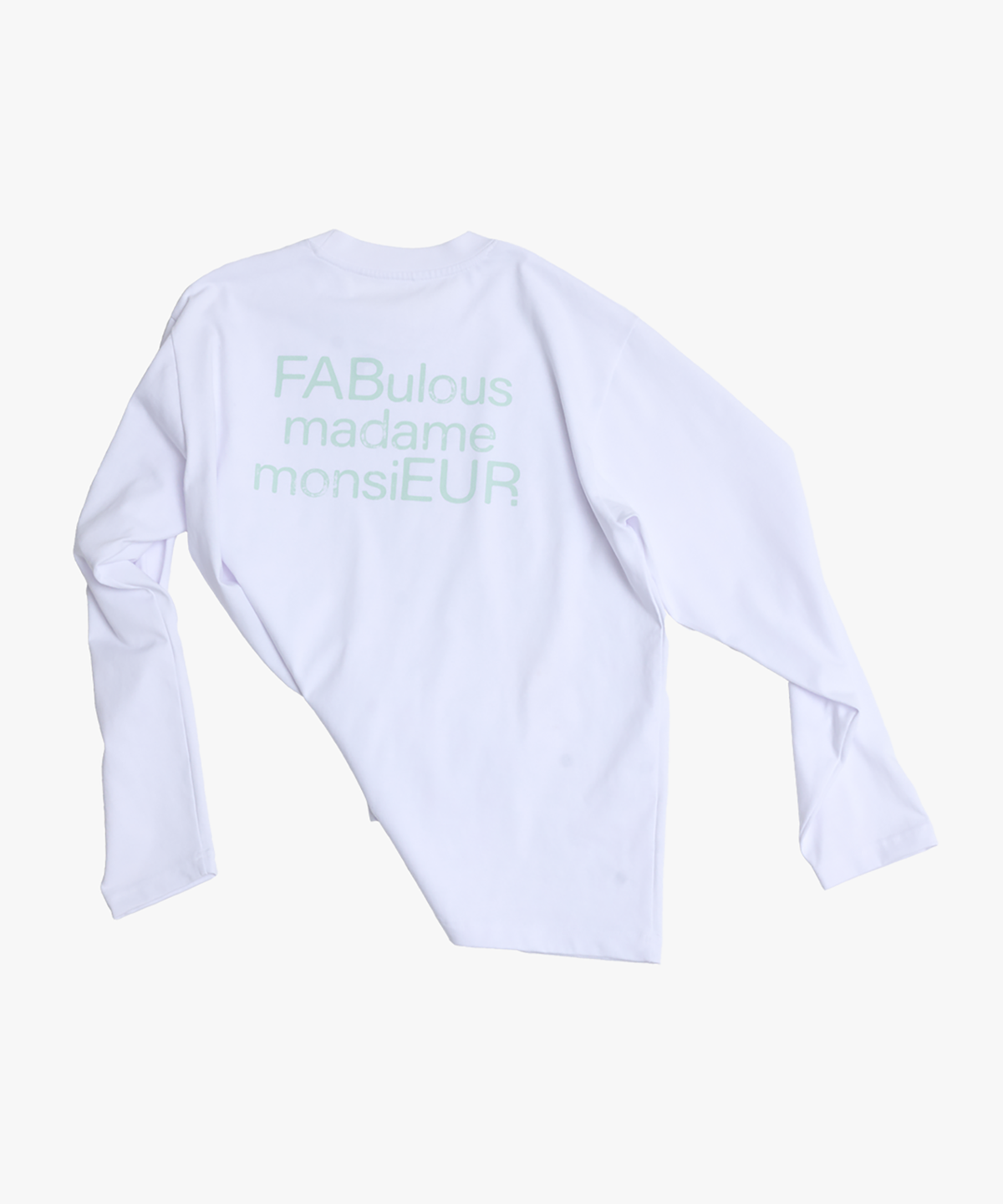 파버(FABEUR) FABEUR LOGO PRINT T-SHIRT (WHITE)