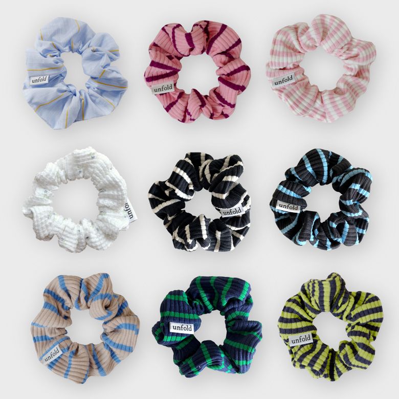 언폴드 스크런치 1P 골라담기 (9colors)