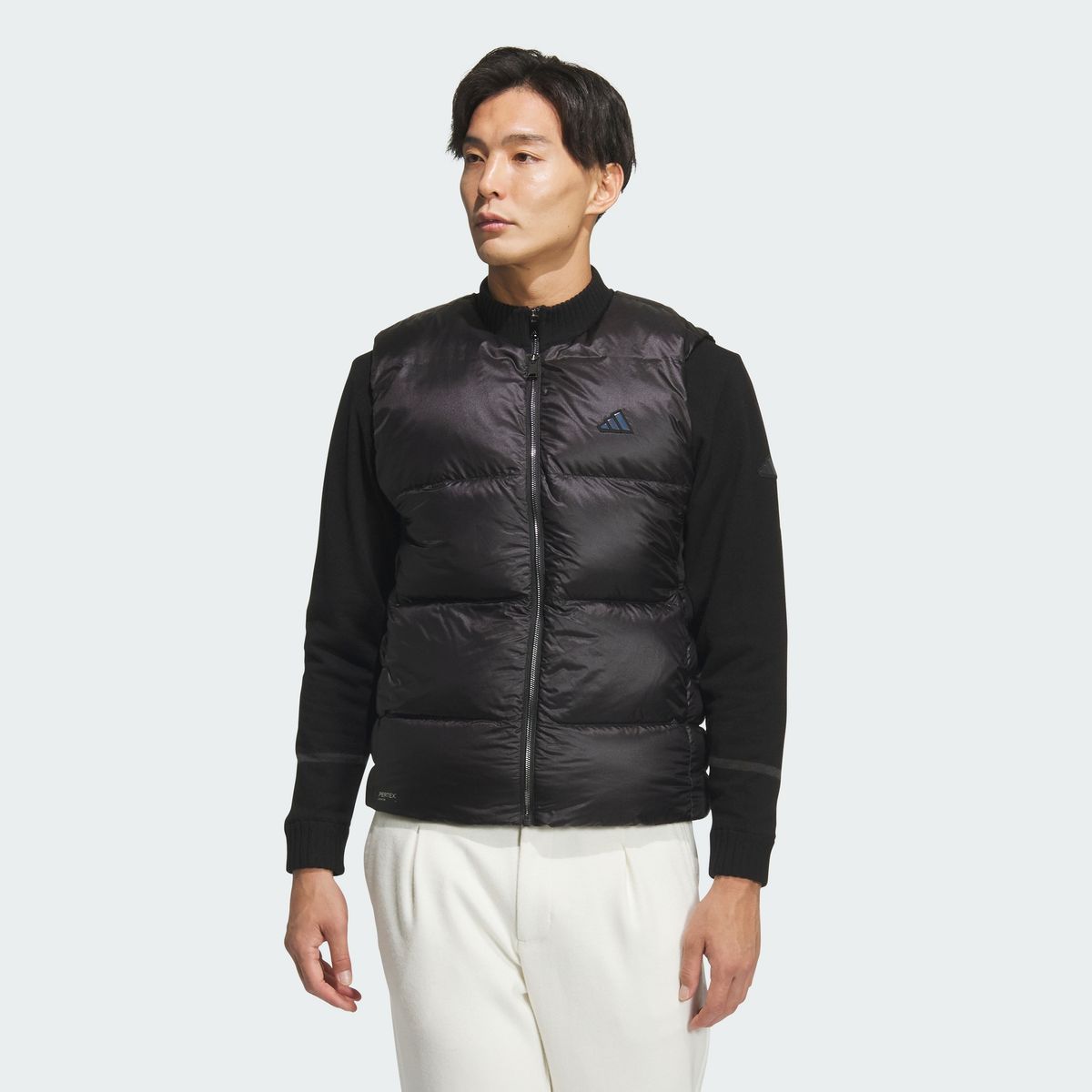 아디다스 골프(ADIDAS GOLF) PERTEX QUANTUM 풀집 다운 베스트 JM7140