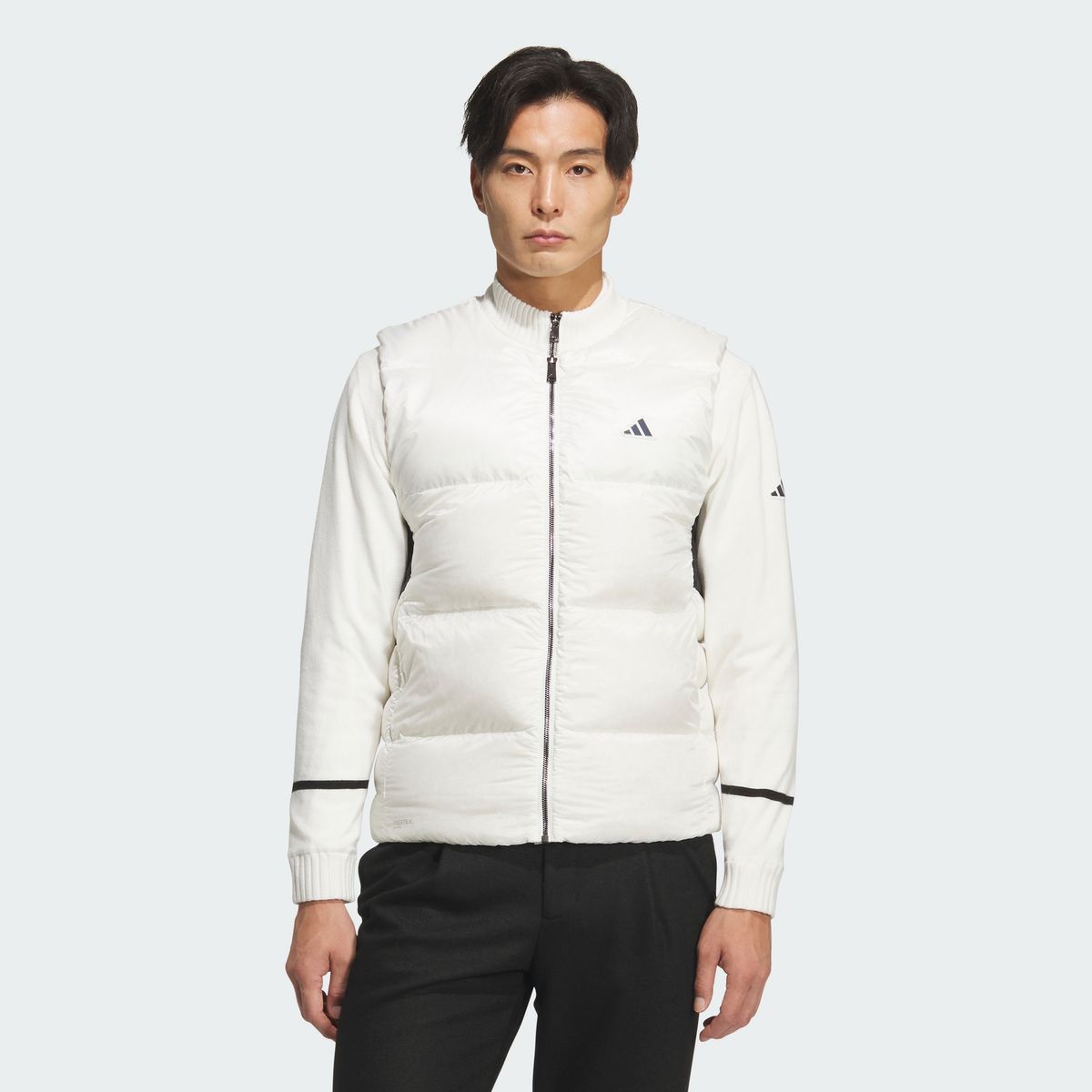 아디다스 골프(ADIDAS GOLF) PERTEX QUANTUM 풀집 다운 베스트 JM9530
