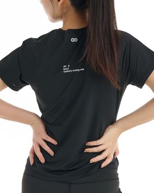 Women’s We Run T-Shirt Black