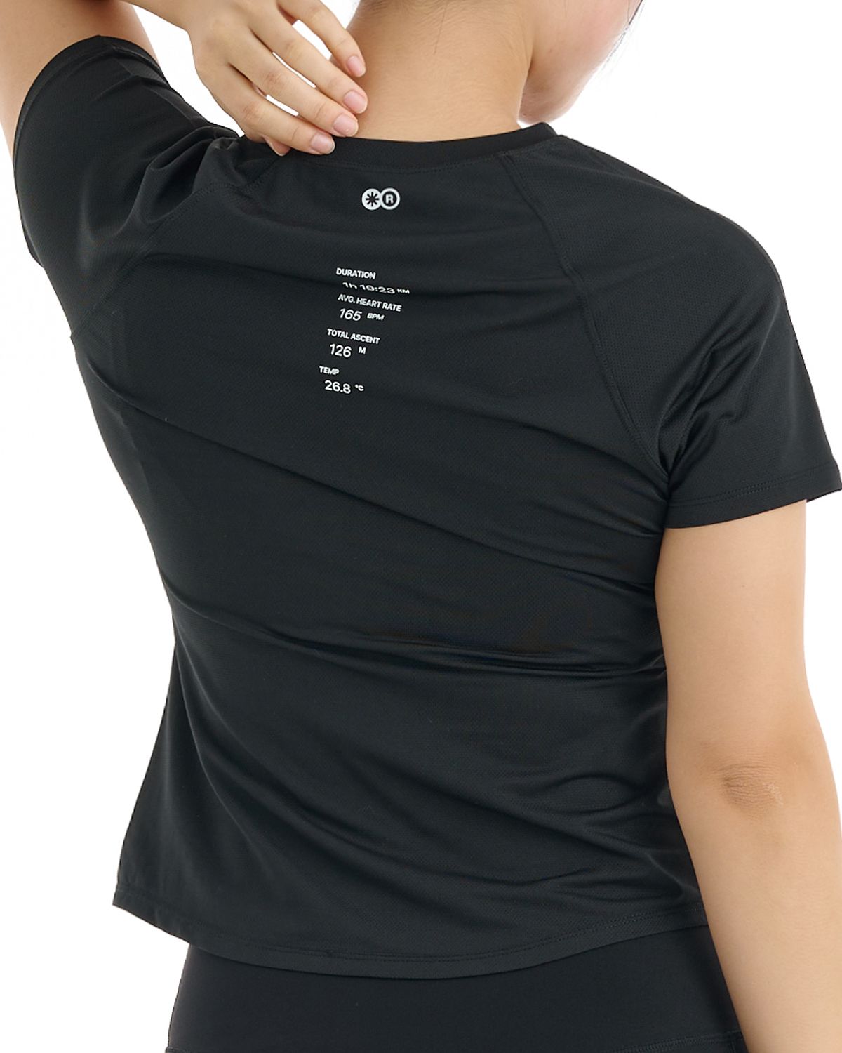 리액티파이(REACTIFY) Women’s Distance T-Shirt Black