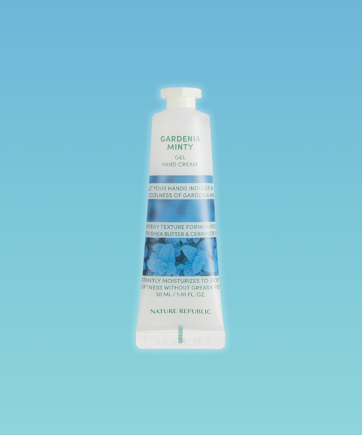 네이처리퍼블릭(NATURE REPUBLIC) 핸드 앤 네이처 가드니아 민티 젤 핸드크림 30ml