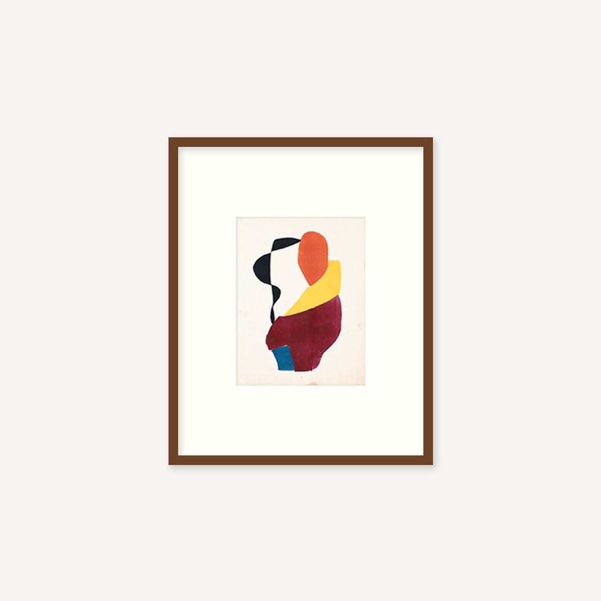 그릿시즌(GREET SEASON) 헨드릭 니콜라스 베르크만 Woman with yellow scarf, 1935 (액자 포함)