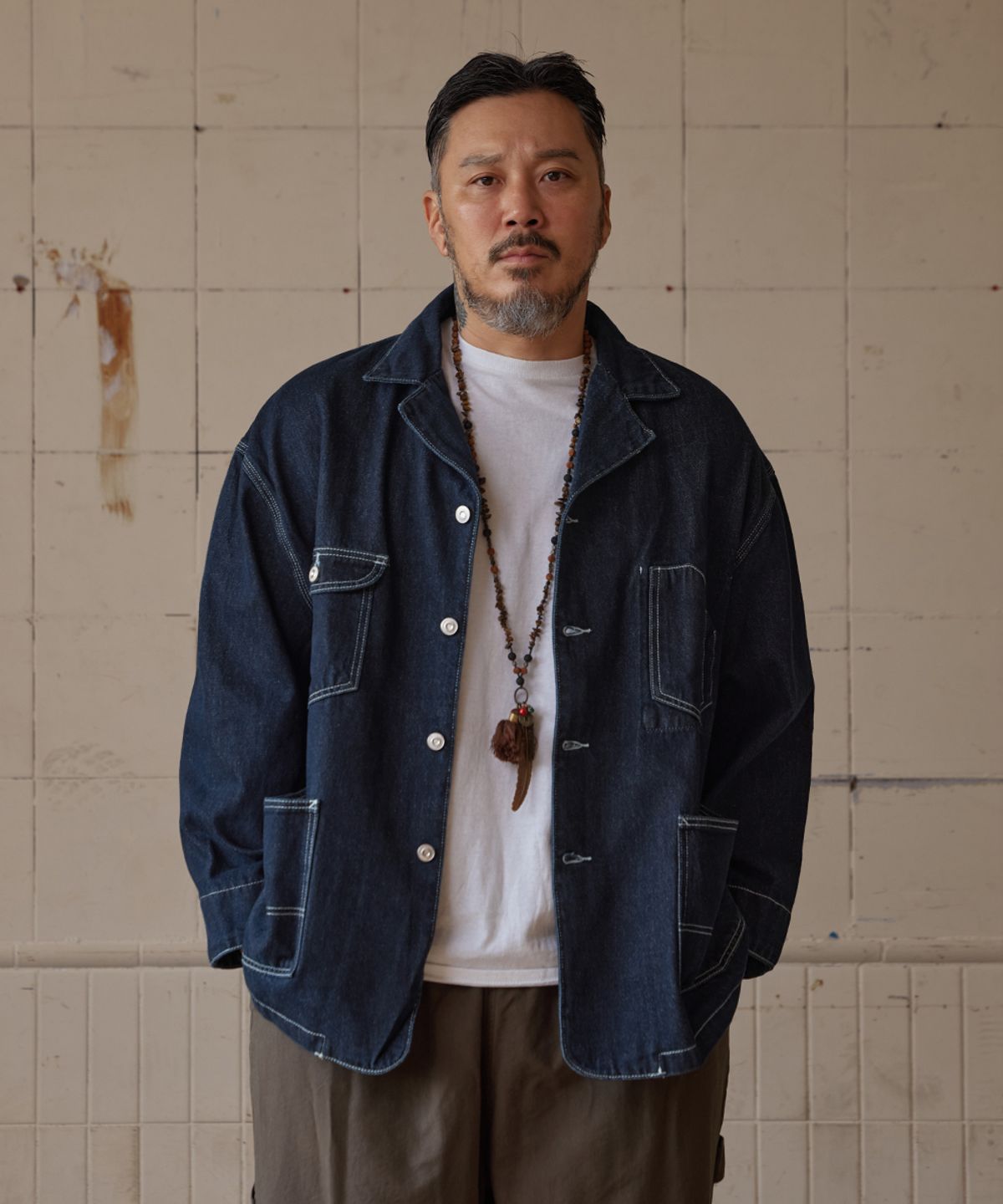 러기드하우스(RUGGED HOUSE) 클래식 워커스 데님 자켓