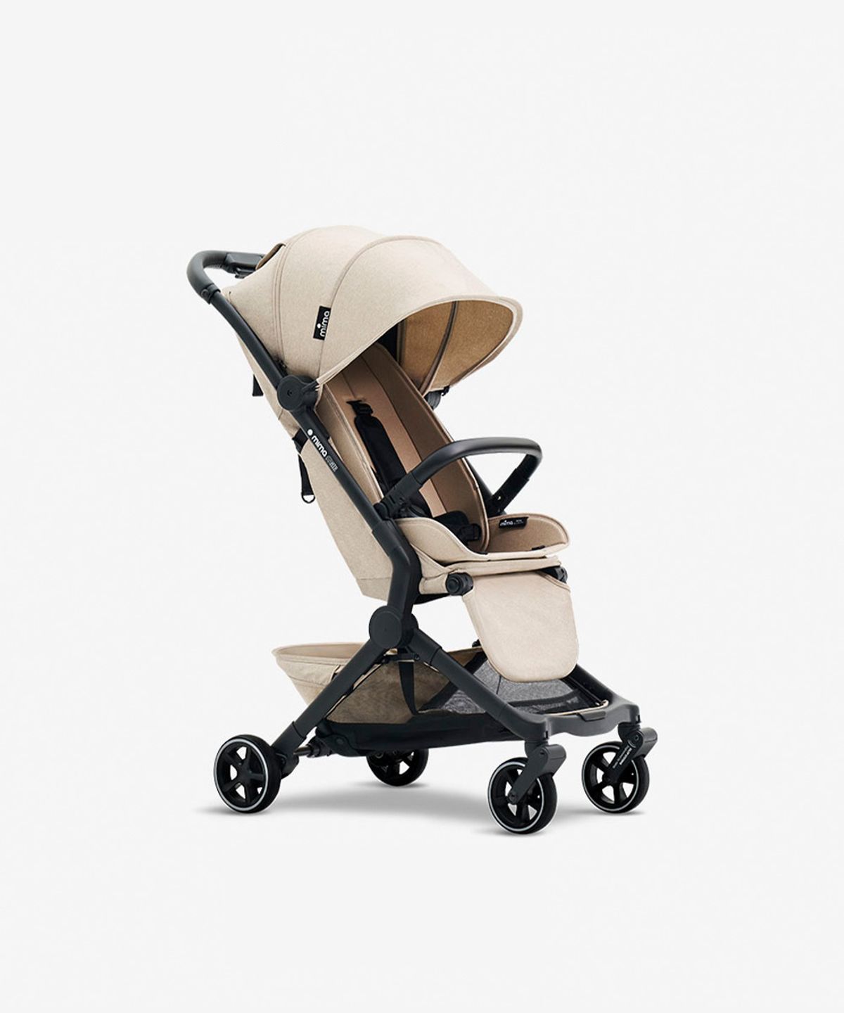 미마(MIMA) [2026년형] 밀리 기내반입 휴대용 유모차 선데이 베이지