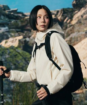 NJ3NR85B 여성 부베 후디 CREAM BEIGE