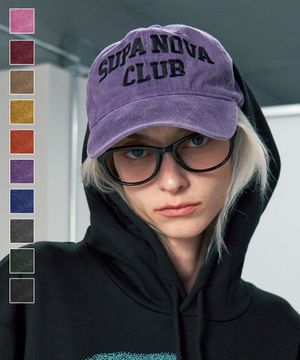 아치 로고 피그먼트 워시드 볼캡 10Ccolor