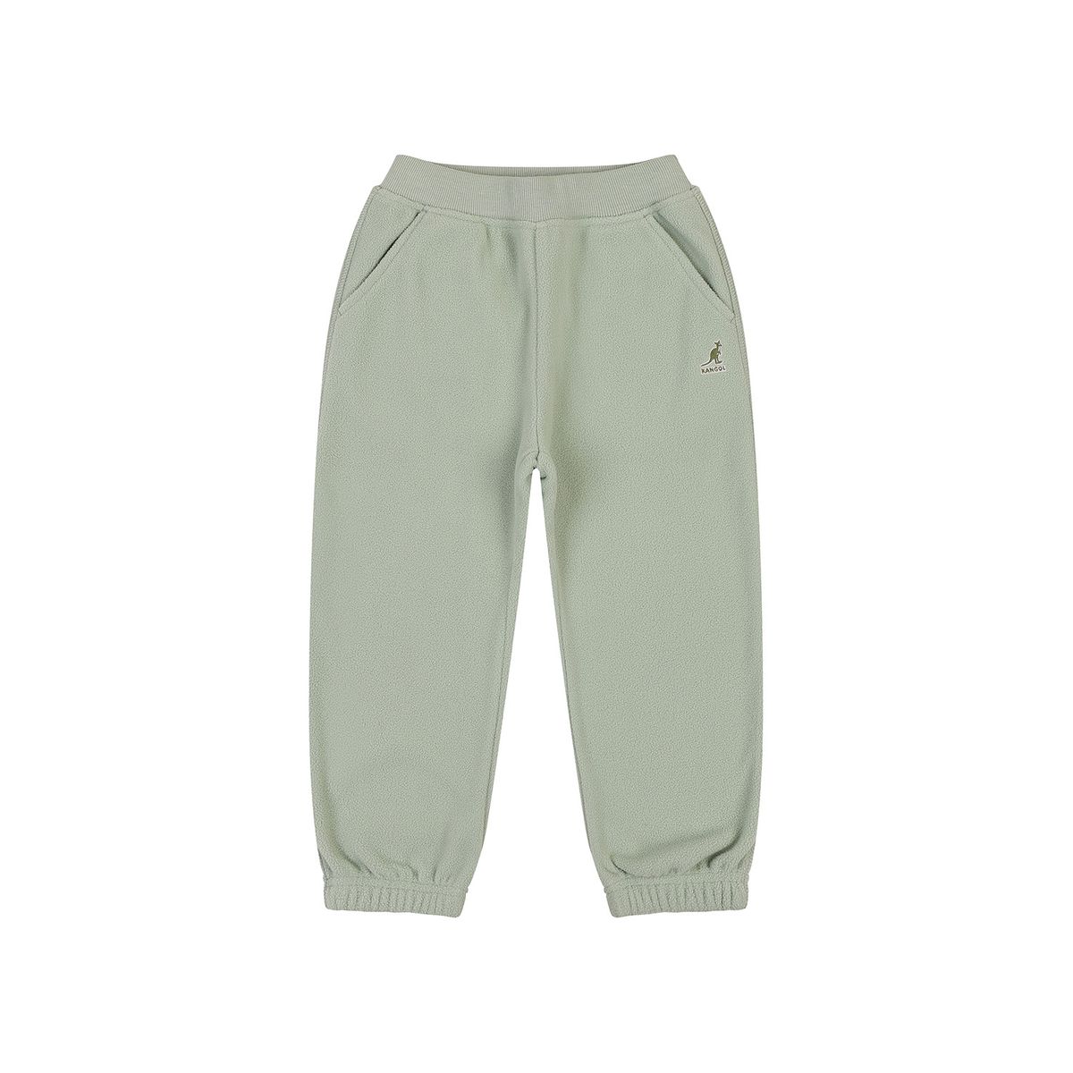 캉골키즈(KANGOL KIDS) 베이직 플리스 조거 팬츠 RD 0204 민트