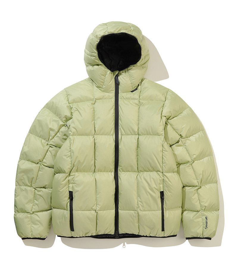 그랜비 구스다운 후드자켓 SAGE GREEN