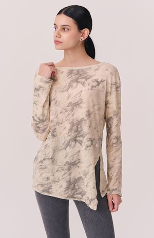 [25FW] 강연마블 릴렉스핏 옆묶음 긴팔티 HTWTL5K80T