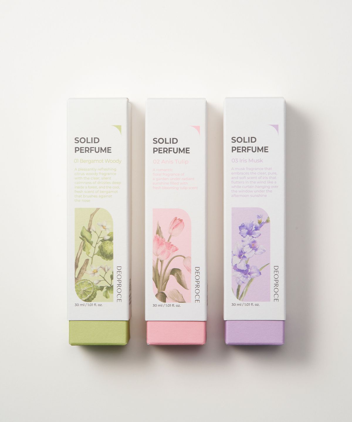 디오프러스(DEOPROCE) 솔리드 퍼퓸 30ml