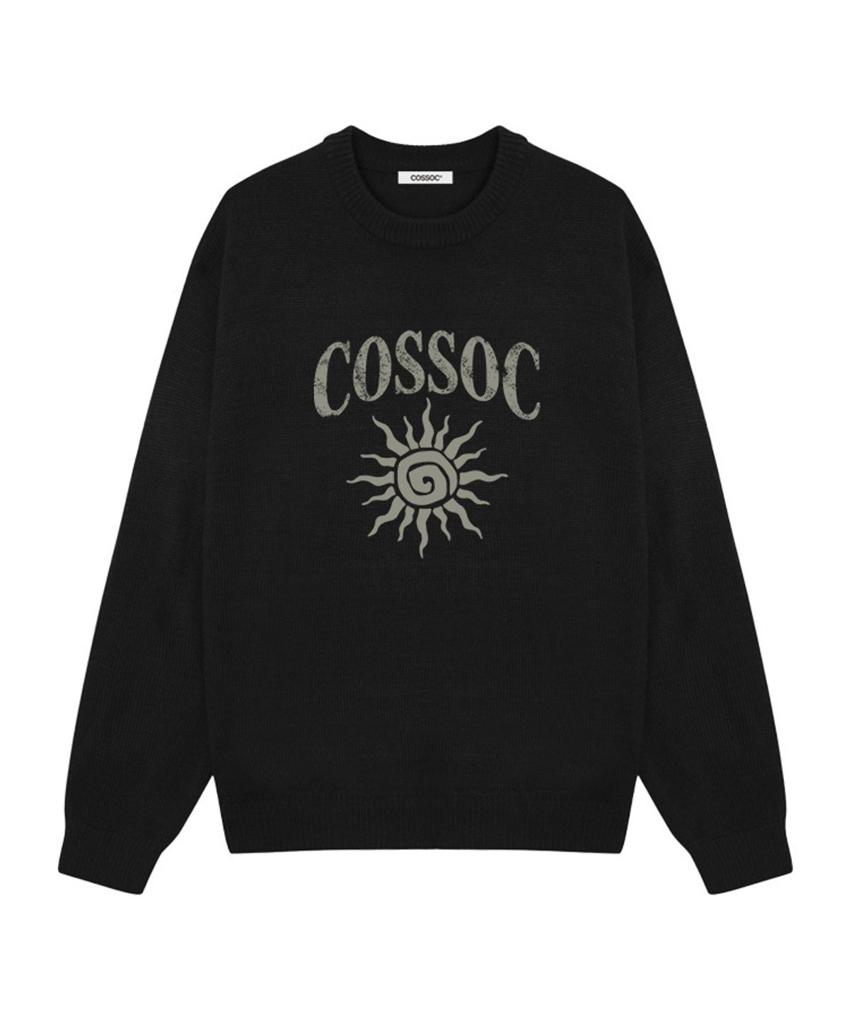 코소(COSO) 비치 아트웍 니트 (블랙)