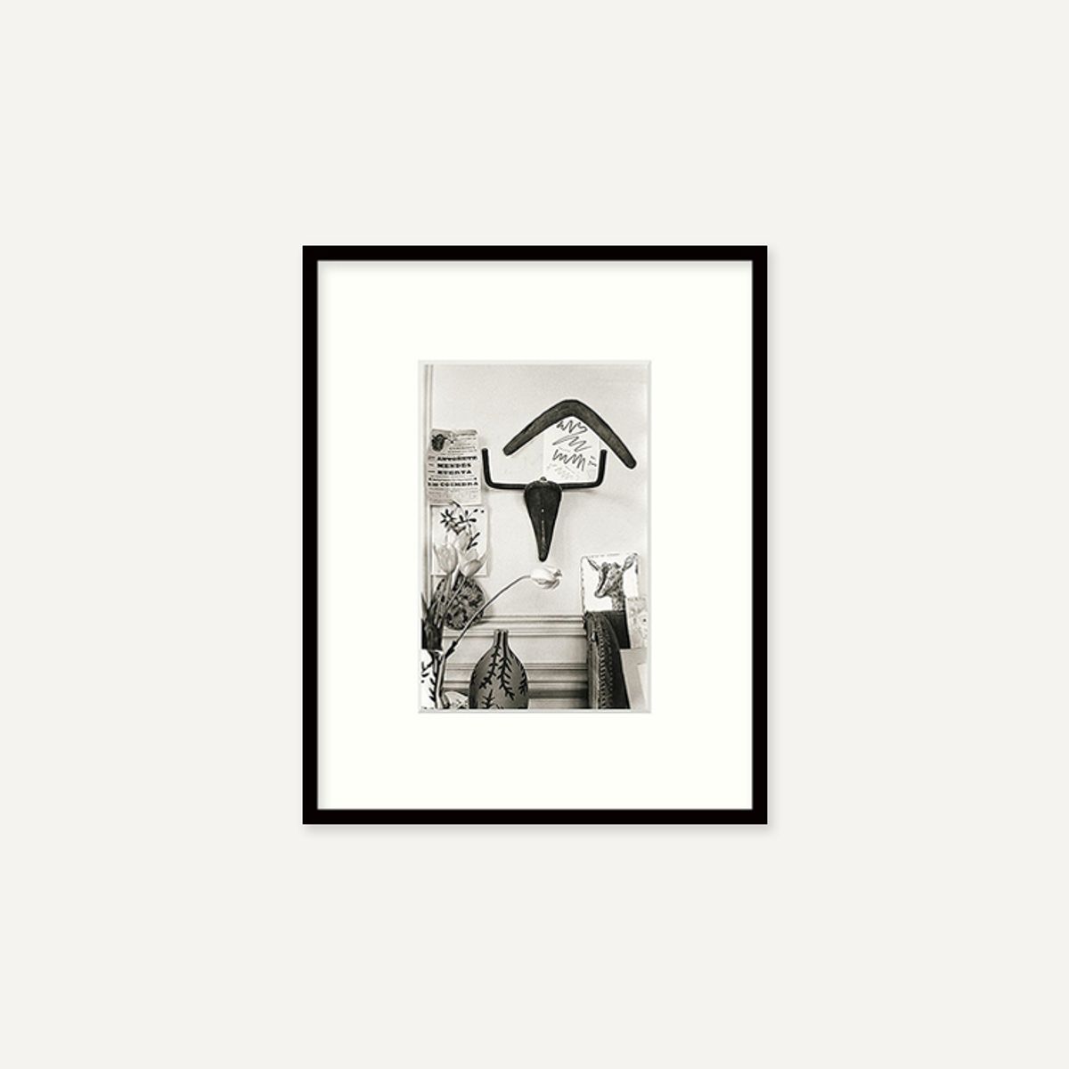 그릿시즌(GREET SEASON) 파블로 피카소 Sculpture Bulls head hanging on the wall (액자 포함)
