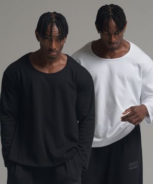 [2PACK] 머슬핏 U넥 롱 슬리브 (3COLOR)