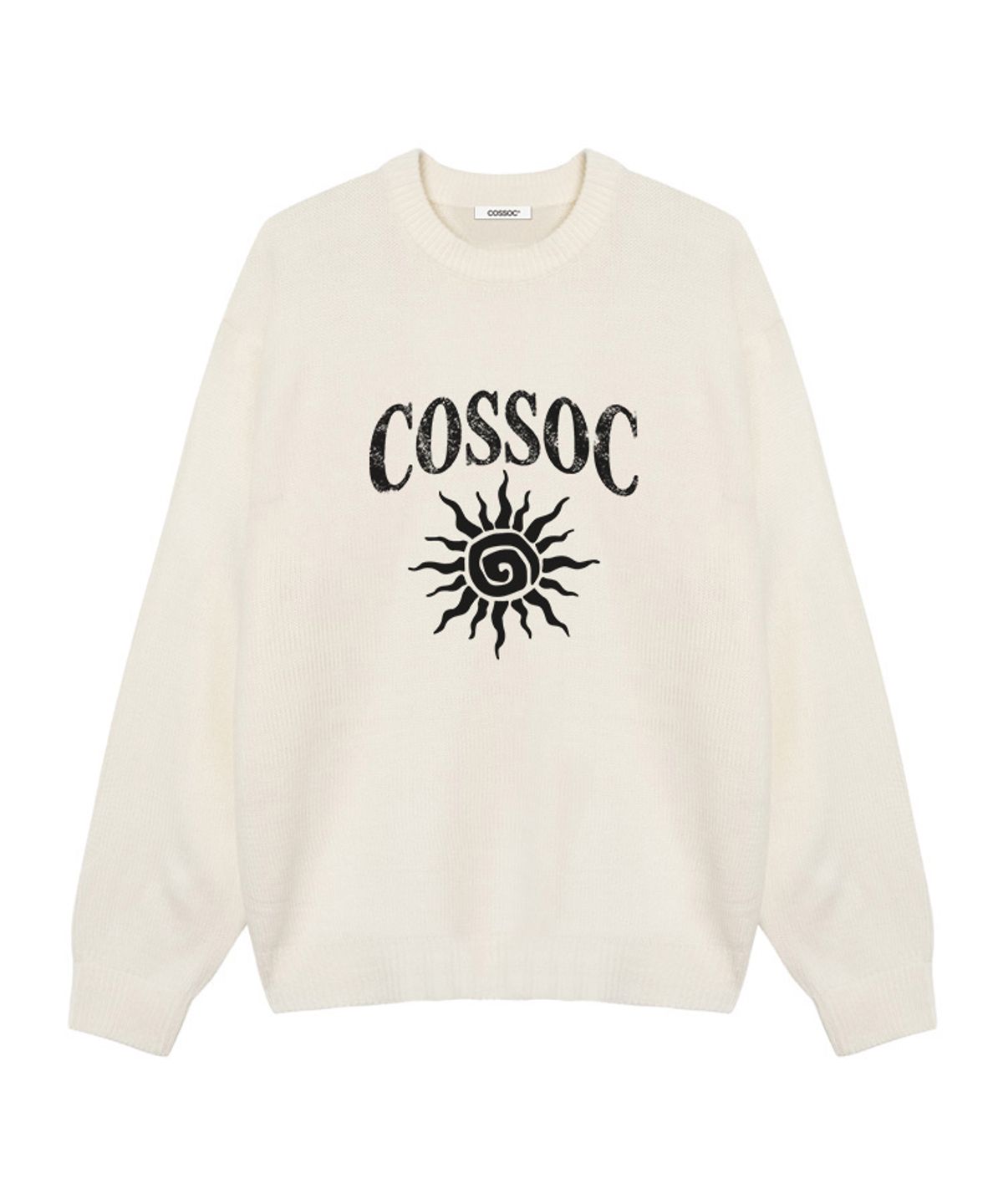 코소(COSO) 비치 아트웍 니트 (아이보리)
