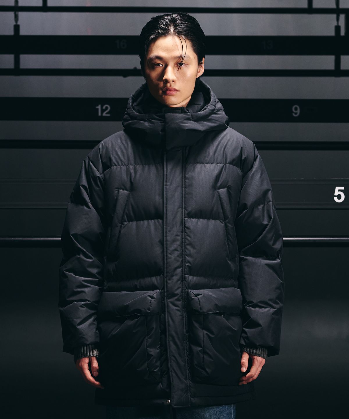 노클(NOCLE) Vauit Pocket Puffer Black