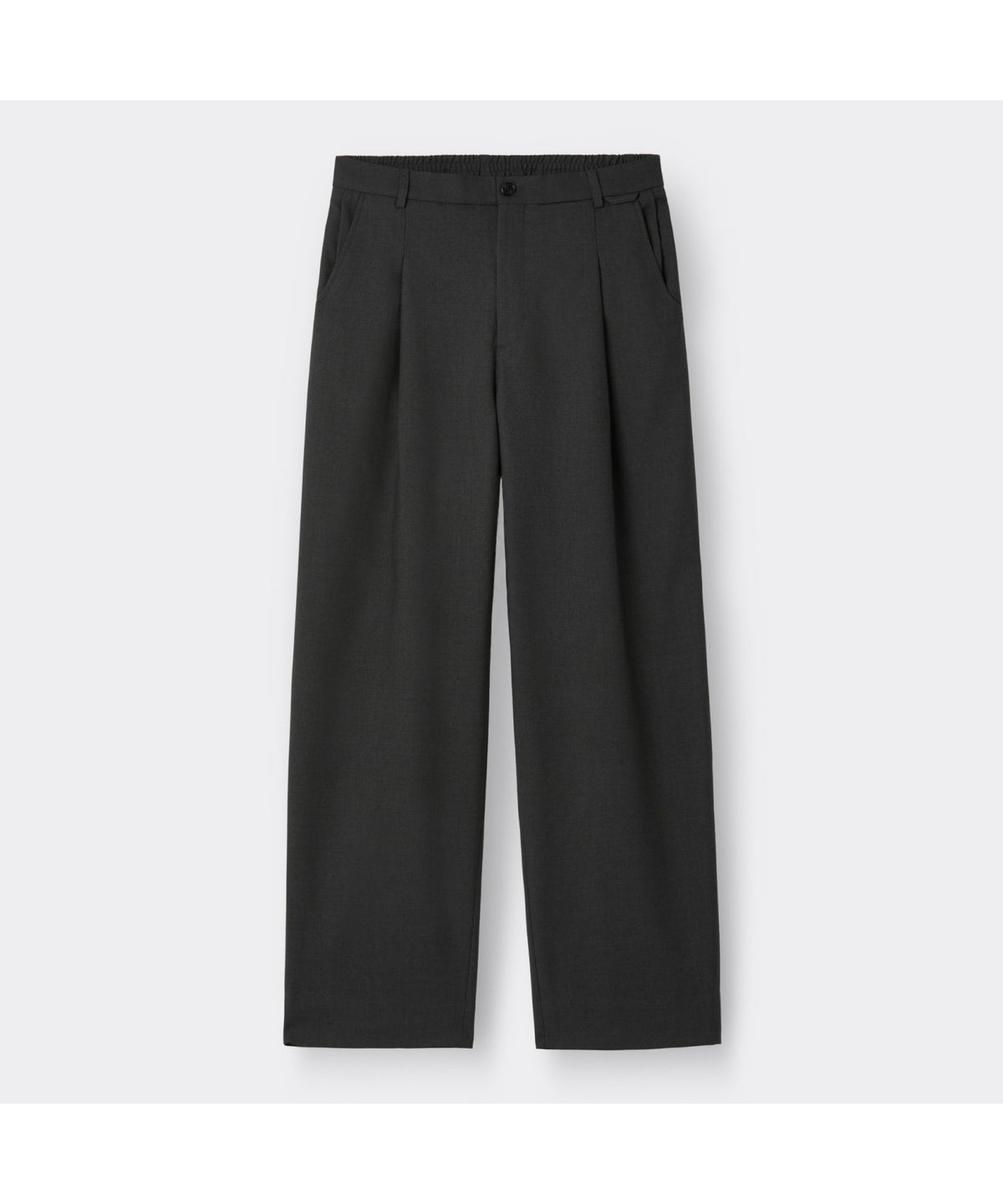 커스텀멜로우(CUSTOMELLOW) Grey Wide Fit Pants C9PAW25541GYD
