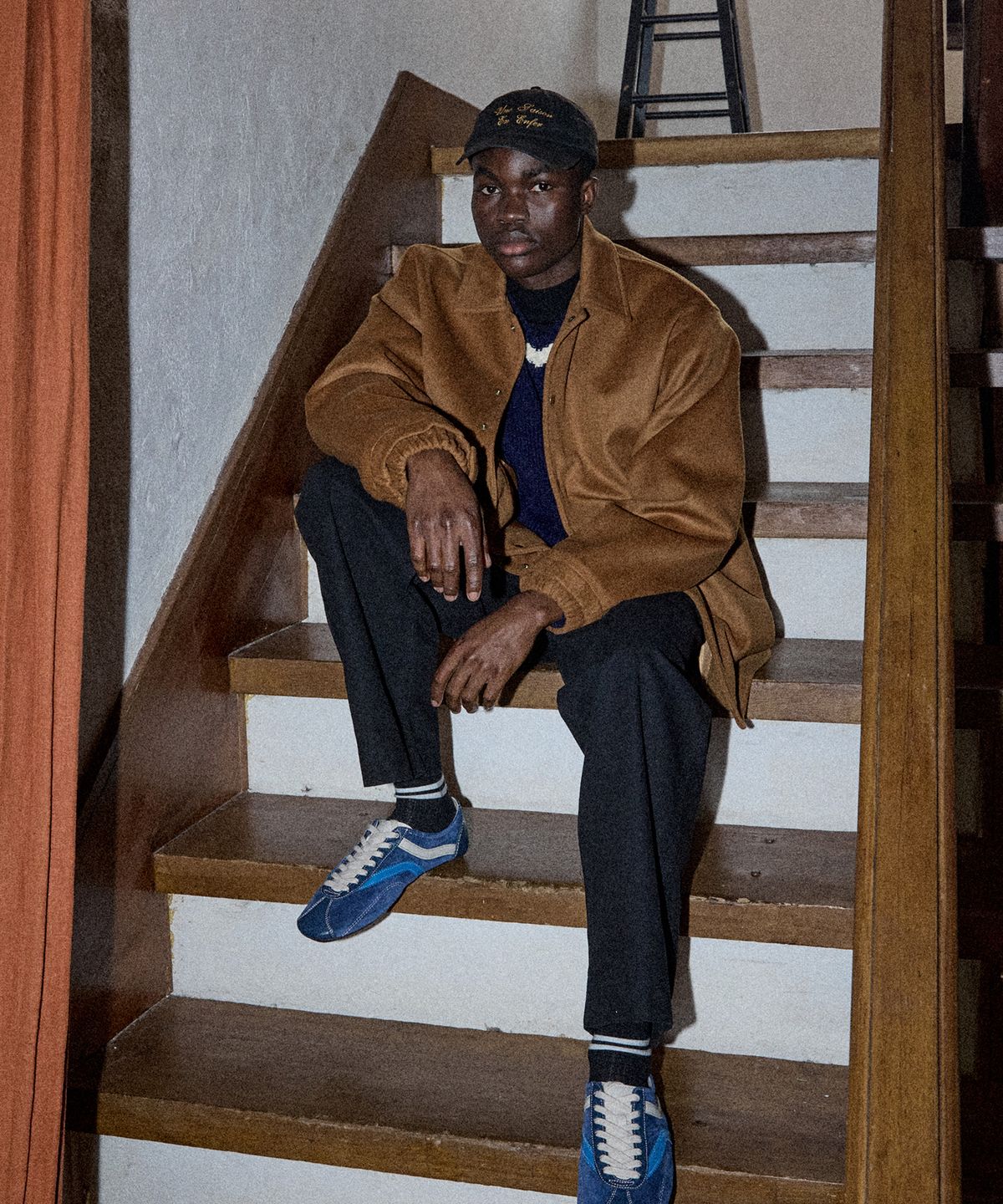 필프(PEALP) Wool Low Liner Half Jacket 23(Camel)