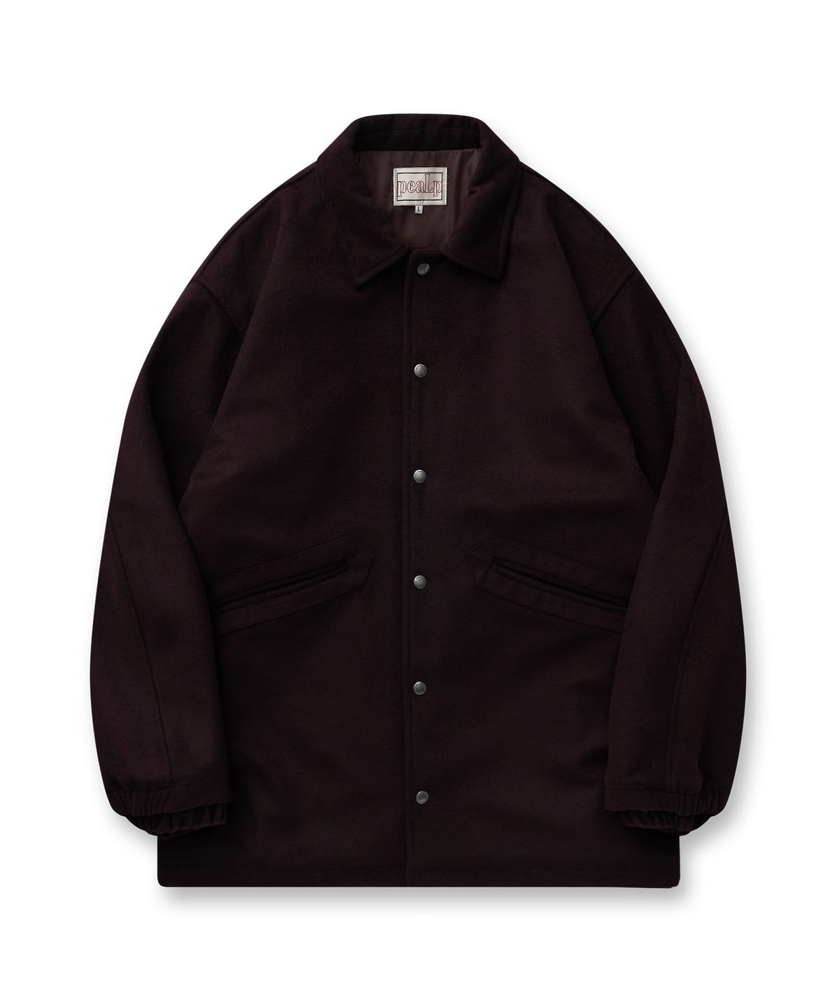 필프(PEALP) Wool Low Liner Half Jacket 23(Purple)