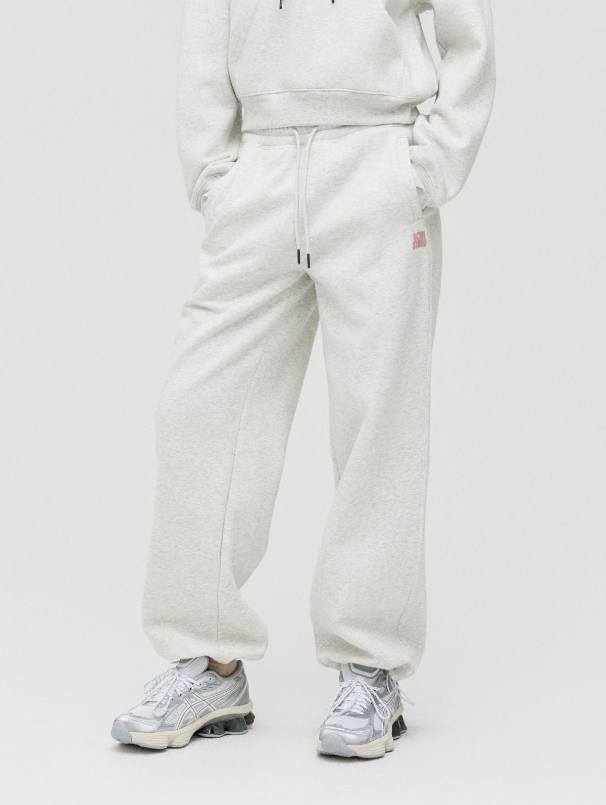 골스튜디오(GOALSTUDIO) WS ESSENTIAL BRUSHED PANTS-OAT MEAL