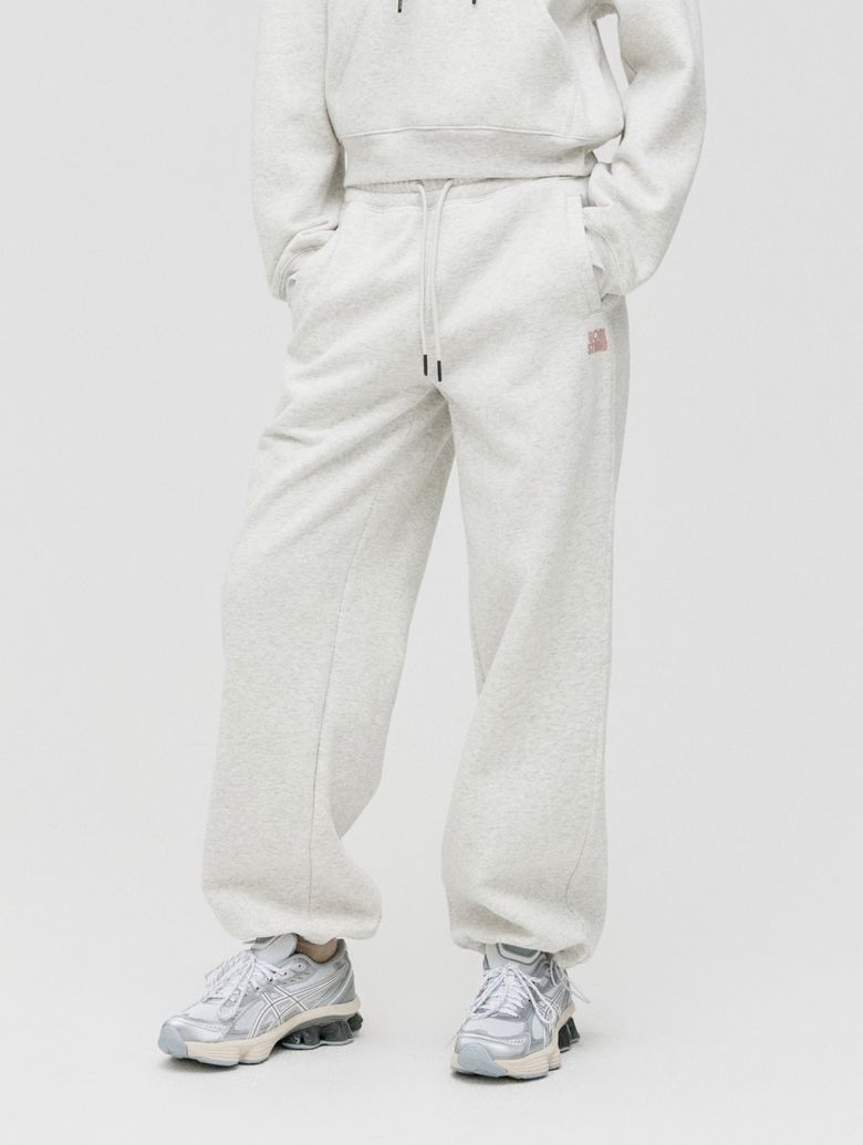 WS ESSENTIAL BRUSHED PANTS-OAT MEAL