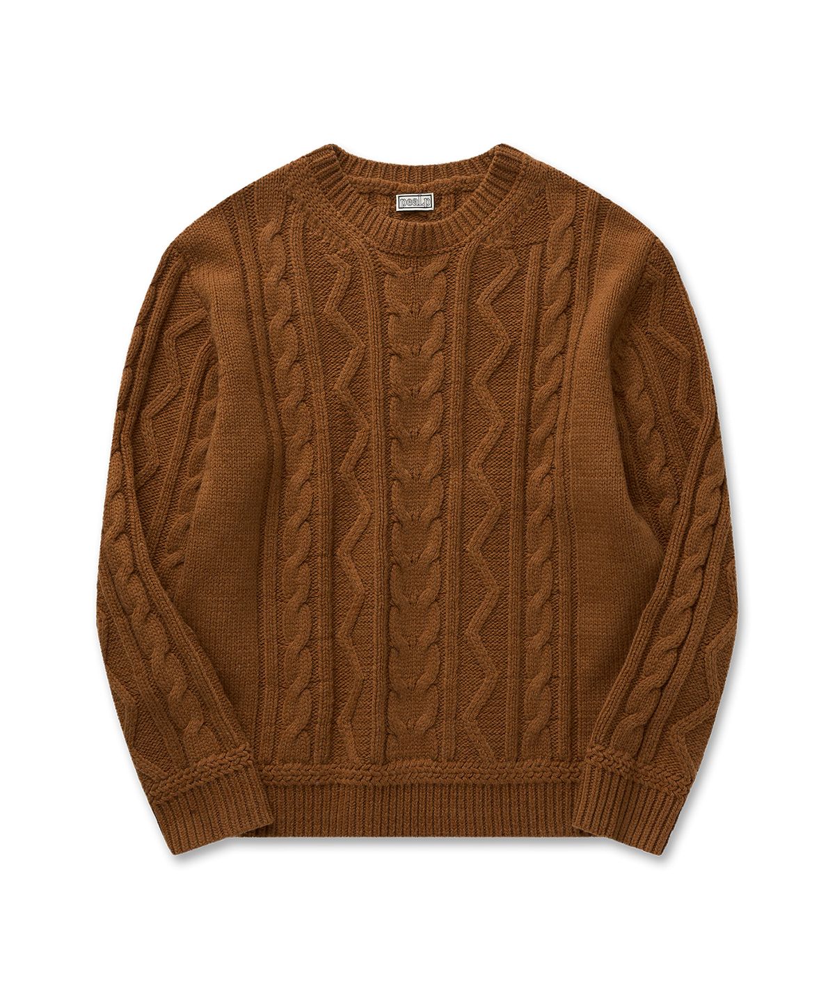 필프(PEALP) Cable Classic Knit 30(Beige)
