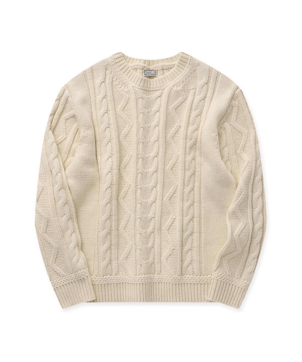 필프(PEALP) Cable Classic Knit 30(Ivory)