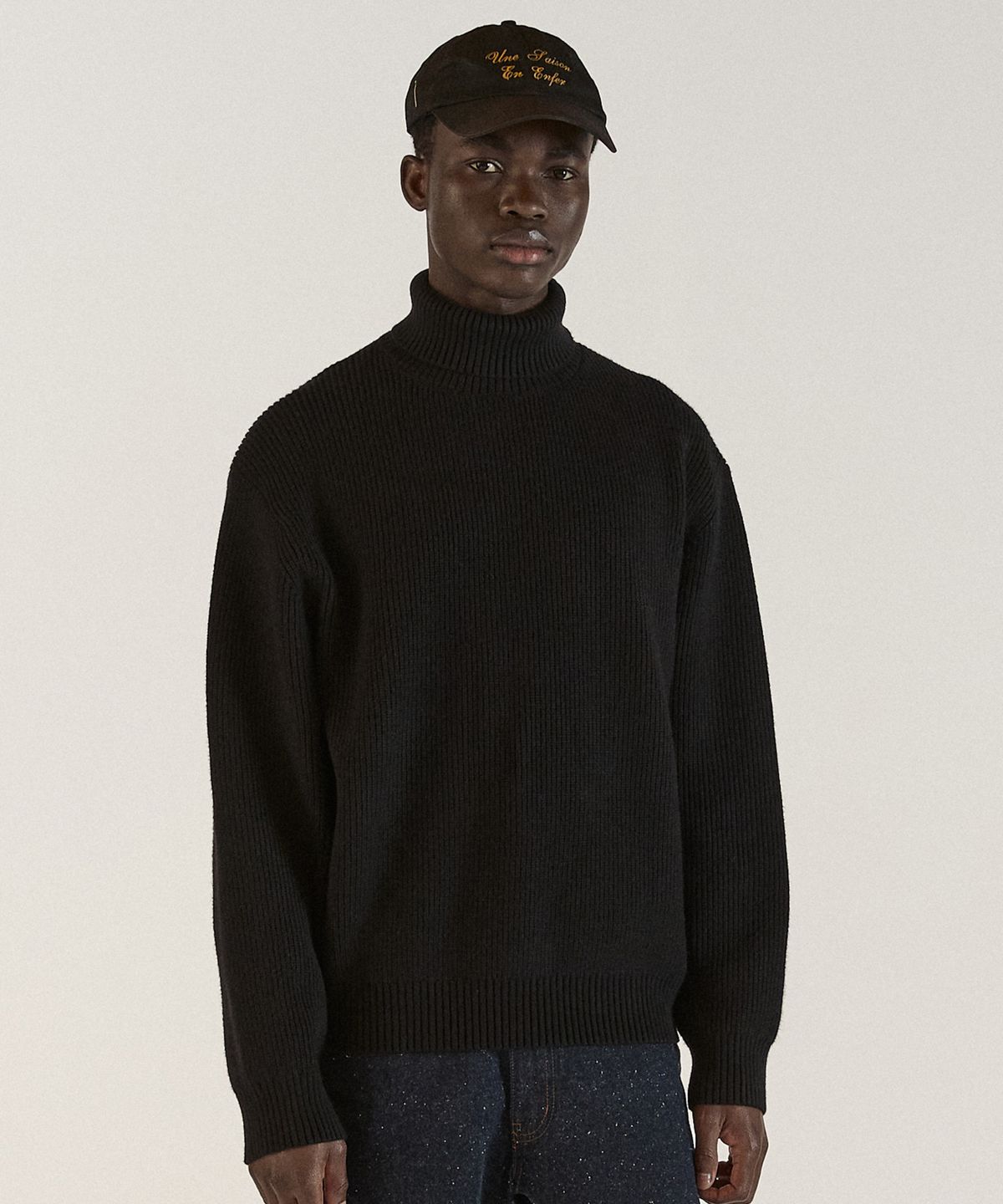 필프(PEALP) Classic Roll-Neck Knit 31(Black)